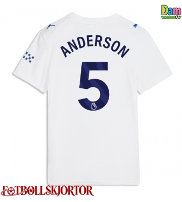 Manchester City Elliot Anderson #5 Tredjetröja Dam 2026-27 Kortärmad